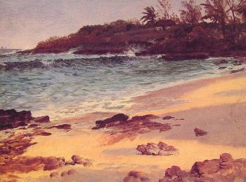 Albert Bierstadt : Bahama Cove